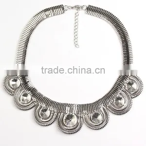 New Design Simple Alloy Chunky Necklace Unisex Fantasy Custome Jewelry Accessories thumbnail-6