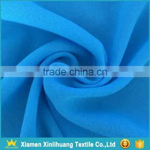 High Grade Multi Color 100% Polyester Plain Dobby Georgette Fabric for Middle East Market thumbnail-1