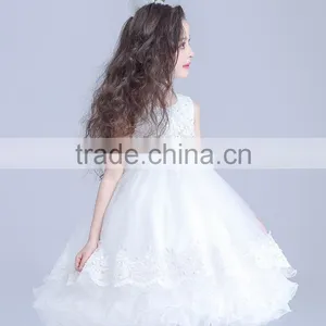 NEW Princess Flower Girl Dress Appliques Wedding Prom Ball Gowns Birthday Communion Kids TuTu Dress thumbnail-4