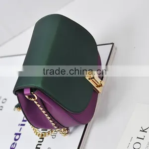 Zm50151b 2017 New Model Women Handbag Fashion Simple pu Leather Chain Bags thumbnail-2