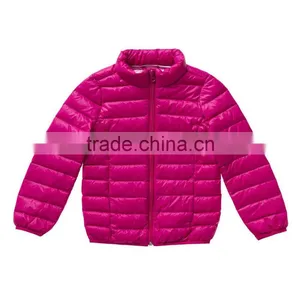 100% Polyester, Taffeta, Down Touch Padding Children Boys High Neck Jacket thumbnail-1
