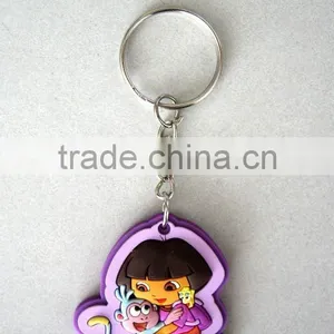 3D Cartoon Figurine Key Chain thumbnail-1
