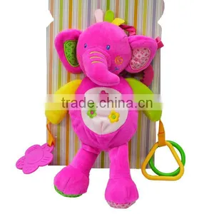 Lovely Squeaky Kids Plush Toys With Geometry for Formative Education/enlighten Education thumbnail-1