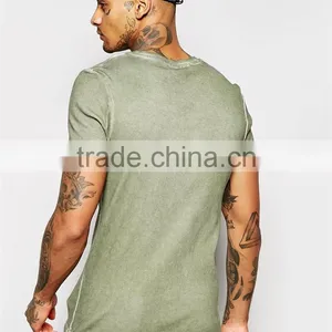 2017 Summer Casual Guangzhou Shandao OEM 180g Cotton Spandex Short Sleeve Round Neck CustomT Shirt thumbnail-3