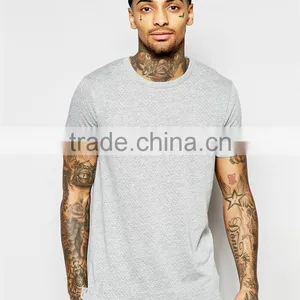 2017 Guangzhou Shandao OEM Summer Stylish With Dot 180g Polyester Cotton Short Sleeve O-Neck Dri Fit Shirt thumbnail-2
