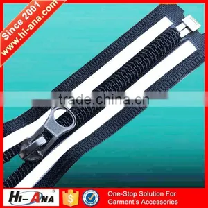 Hi-ana Zipper1 Over 95% of Clients Place Repeat Orders Wenzhou Reflective Zipper thumbnail-1