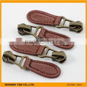 New Customer Leather Zipper Puller With Logo thumbnail-1