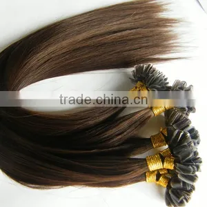 Black Rose 0.5g 1g Fusion Keratin Prebonded Human Hair Flat Nail Stick U/I Tip Hair Extensions thumbnail-4