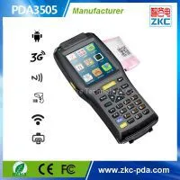 Android Handheld Device With Printer and 2D Barcode Support WIFI,GPS PDA thumbnail-1