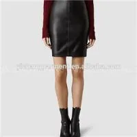 Women''s Wrap Leather Skirt thumbnail-1