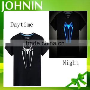 Wholesale Custom Cotton Hero 3D Graph Glow in the Dark T-shirt thumbnail-2