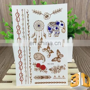 Customized Glow In The Dark Temporary Tattoo 3d Temporary Tattoo thumbnail-1