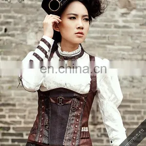Steampunk Jabot-collar With Laces and Gear Accessories thumbnail-6
