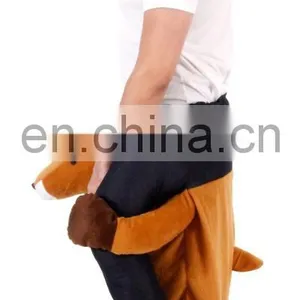 Funny Piggyback Ride On Costume Pick Me Up Reindeer Costume thumbnail-3