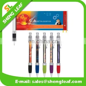 High Quality Metal Clip Pull Out Banner Pen Metel Banner Pen thumbnail-1