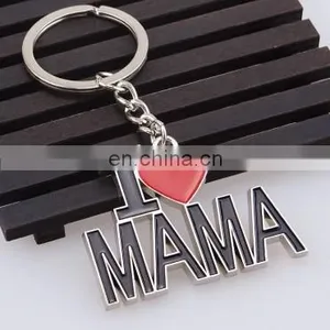 2016 Top Quality Mother's Day Keychain/ Keyrings Button Opener /metal Key Holders for Promotion Decorative thumbnail-2