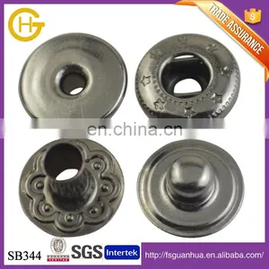 Fashion Design Vintage Metal Snap Buttons for Leather thumbnail-1