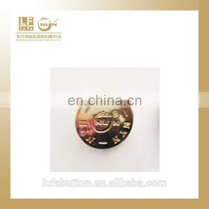 Golden Metal Button With Customers Button thumbnail-1