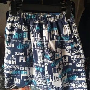 Printed Summer Shorts, Wide Sweatpants, Men's Breathable Beach Pants. thumbnail-2