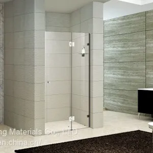 Apartment Custom Glass Shower Partition thumbnail-1