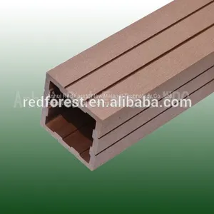 WPC Garden Fence Panel Wood Plastic Composite Cheap Garden Fencing thumbnail-1