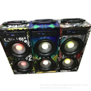 OEM and ODM LED Light Wireless Portable Outdoor/Indoor Blue Tooth Speaker With AUX thumbnail-5