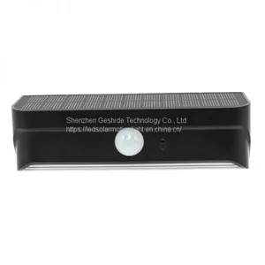 High Quality Waterproof IP65 Motion Sensor Led Outdoor Garden Solar Wall Light thumbnail-2