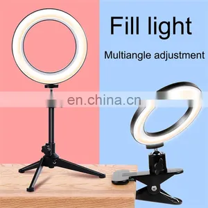 Ring Light 18 Inch Rechargeable LED Light Ring With Remote 2M Tripod Phone Mount for Makeup/Photo/Studio/Phone/Video thumbnail-5