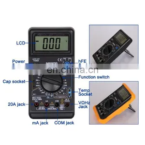 M890G Useful Digital Multimeter Large LCD Display With Temperature and Frequency Function thumbnail-3