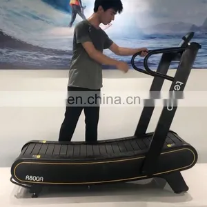 Curved Treadmill & Air Runner Low Price Treadmill for Gym and Home Use Foldable Curved Treadmill Running Machine for Exercise thumbnail-1