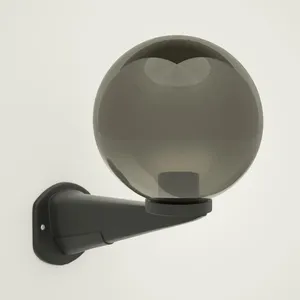 Exterior Outdoor LED Garden Acrylic Globe Pillar Bollard Lamp thumbnail-4
