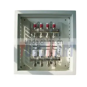 Floor Heating Systems Manifold Type Brass Water Manifold thumbnail-6