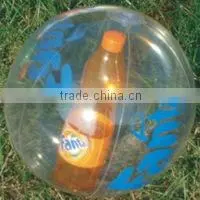 Customized High Quanlity Inflatable Beach Ball With Bottle Inside thumbnail-2