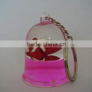 Promotional Custom Shaped With 3D Dog Floater Acrylic Keychain, Wholesale Plastic Keyring thumbnail-1