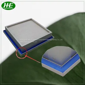Mini Pleated Gel Seal Clean Room HEPA Air Filter thumbnail-2