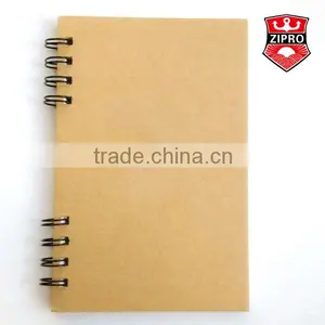 Hardcover Notebook Spiral Notebook Kraft Paper Card Notebook thumbnail-1