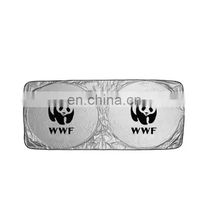 China Manufacturer Wholesale Collapsible Sun Shade for Car thumbnail-1