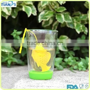 China Manufacory Non-Toxic FDA Approved Silica Tea Infuser thumbnail-2