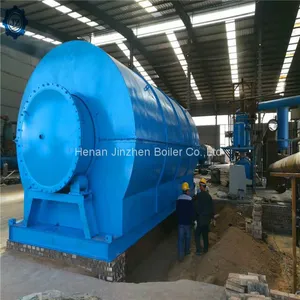 Factory Price Automatic 15tpd Waste Plastic/Tyre Pyrolysis To Fuel Oil Plant thumbnail-2