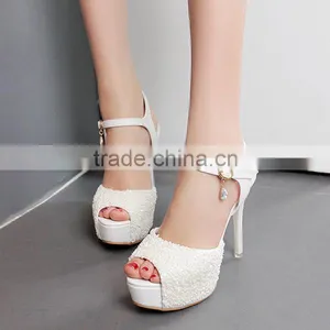 C71682A Women Wedding Shoes Ladies High Heel Elegant Evening Shoes thumbnail-1