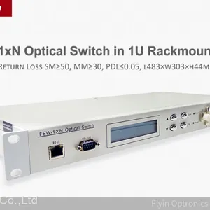 High Performance 128 Channel Fiber Optic 1xN Passive Optical Switch thumbnail-5