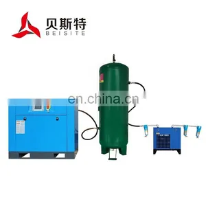 10 hp Air Compressor Rotary Air Compressor With Refrigerated Dryer thumbnail-4