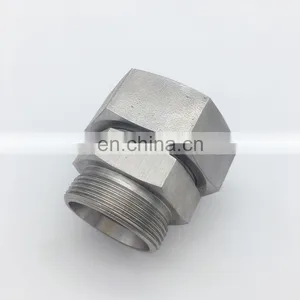 High Quality Steel Hydraulic Quick Connectors Sealing Threads Male Metric Hydraulic Fittings thumbnail-1