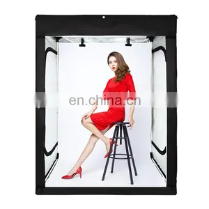 Professional 200CM Photography Photo Studio Box 6 Light Strip Bars 2 Meter Photo Lighting Shooting Tent Kit 240W 5500K thumbnail-3