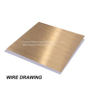 China Stainless Steel Sheet Brushed Hairline Finish Stainless Steel Sheet 316L 316 304 304L 430 201 202 Stainless Steel Sheet thumbnail-4