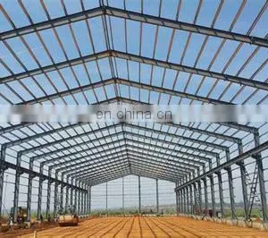 Prefabricated Construction Steel Building Metal Prefab Light Steel Structure Warehouse Building thumbnail-3