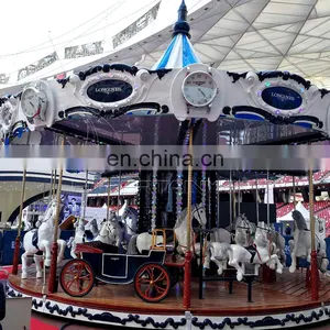 Top Sale Carousel Entertainment Children Amusement Park Factory thumbnail-3