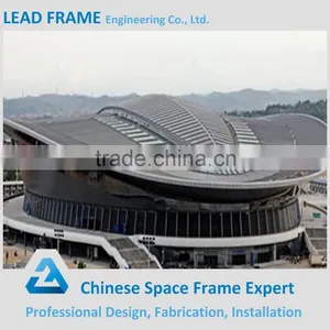 Anti Rust Galvanized Space Frame Steel Structure Stadium thumbnail-1