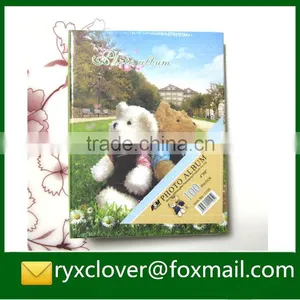 Teddy Bear Cover Plastic Sheets Photo Album thumbnail-1