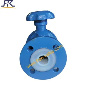 BS Standard Manual PTFE  Lined Diaphragm Valve thumbnail-2